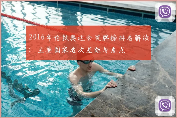 2016年伦敦奥运会奖牌榜排名解读：主要国家名次差距与看点